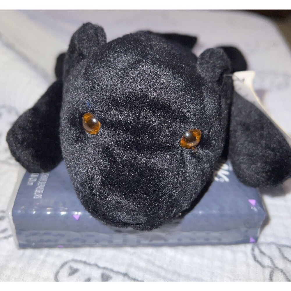 Ganz 1996 Vintage Beanbag Plush Danny Black Jaguar Panther! NEW WITH TAGS!!!